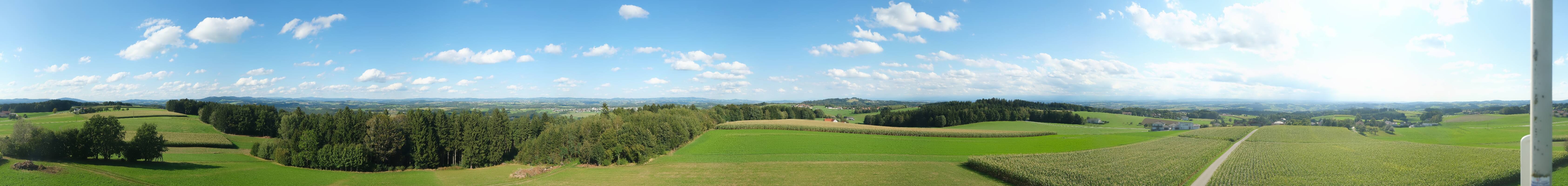 Archiv Foto Webcam Sankt Agatha - Pyramide am Etzinger Hügel