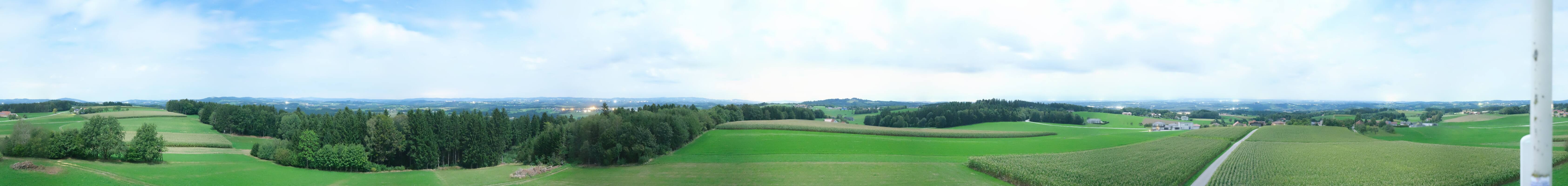 Archiv Foto Webcam Sankt Agatha - Pyramide am Etzinger Hügel