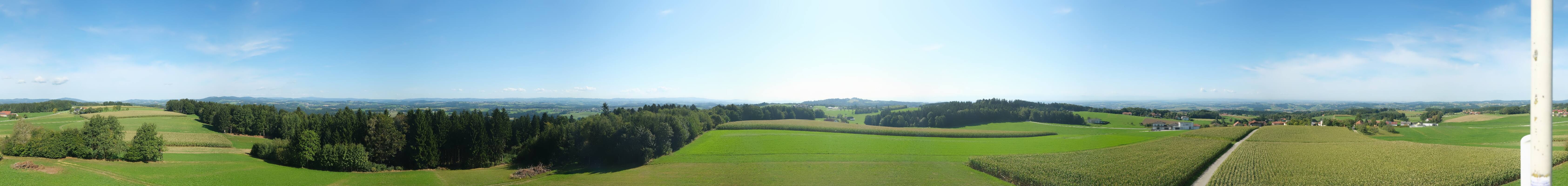 Archiv Foto Webcam Sankt Agatha - Pyramide am Etzinger Hügel