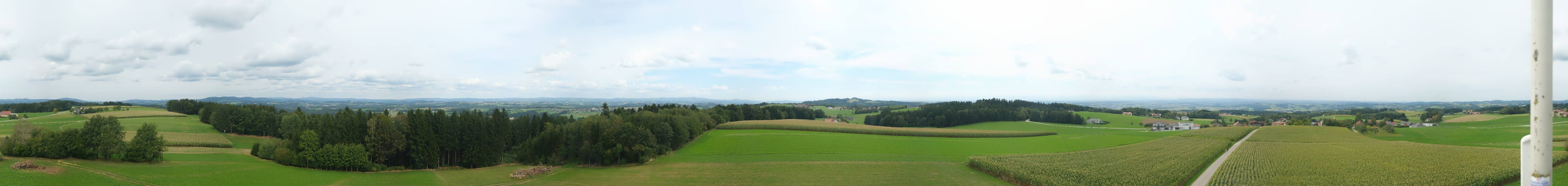 Archiv Foto Webcam Sankt Agatha - Pyramide am Etzinger Hügel