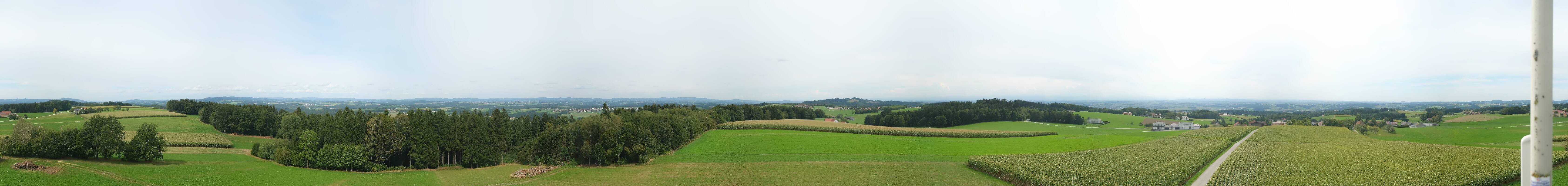 Archiv Foto Webcam Sankt Agatha - Pyramide am Etzinger Hügel