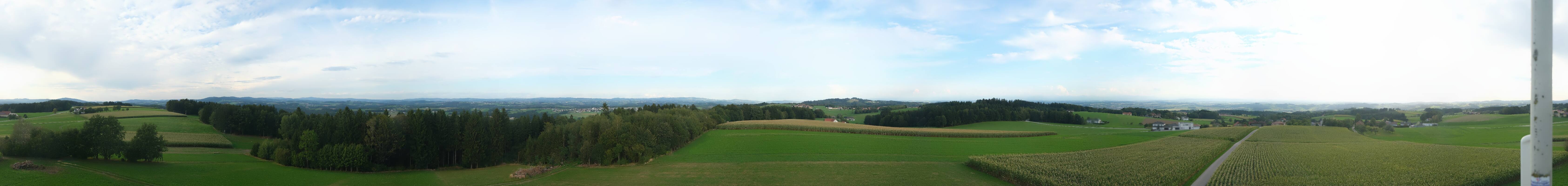 Archiv Foto Webcam Sankt Agatha - Pyramide am Etzinger Hügel