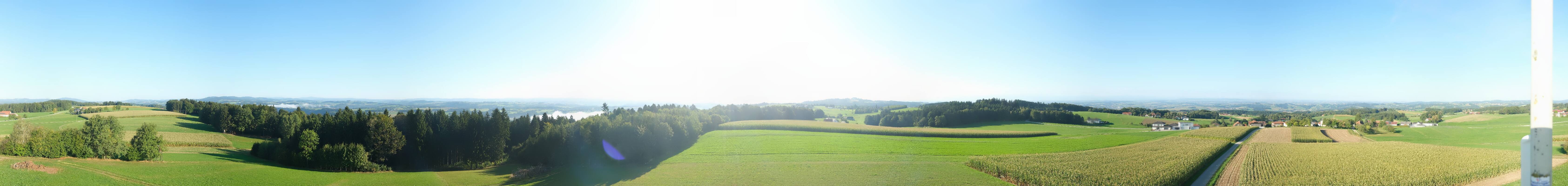 Archiv Foto Webcam Sankt Agatha - Pyramide am Etzinger Hügel