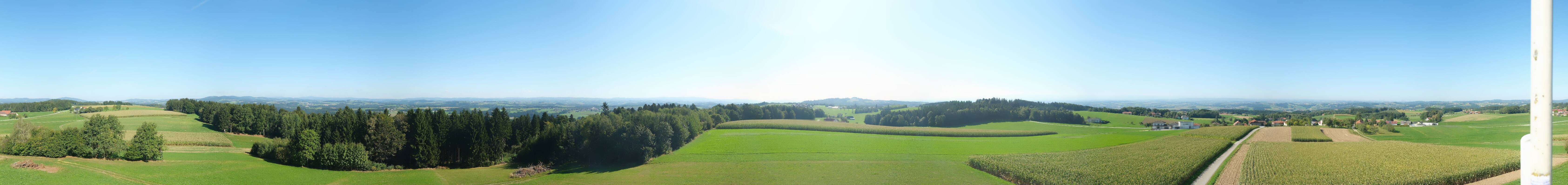 Archiv Foto Webcam Sankt Agatha - Pyramide am Etzinger Hügel