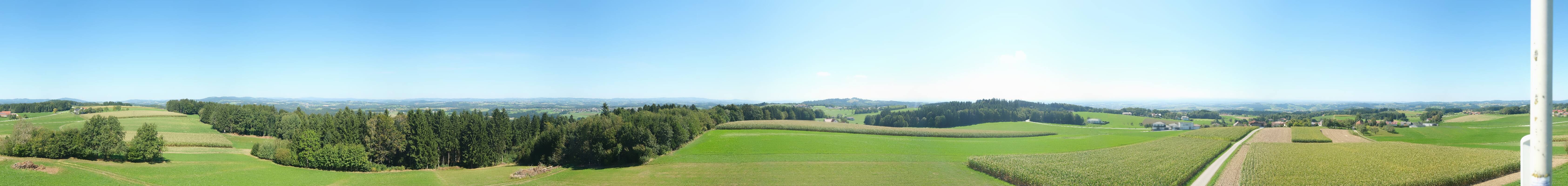 Archiv Foto Webcam Sankt Agatha - Pyramide am Etzinger Hügel