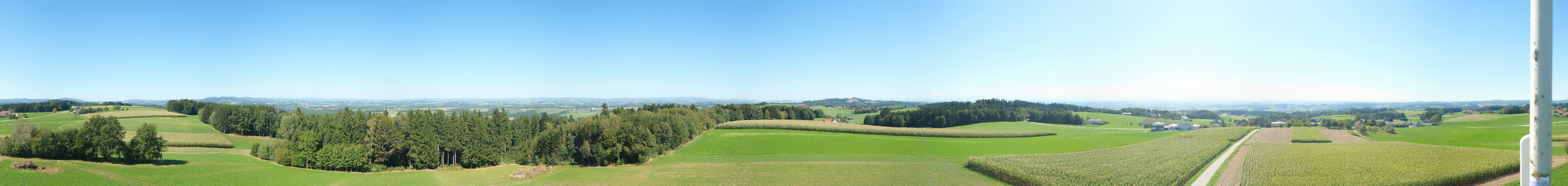Archiv Foto Webcam Sankt Agatha - Pyramide am Etzinger Hügel