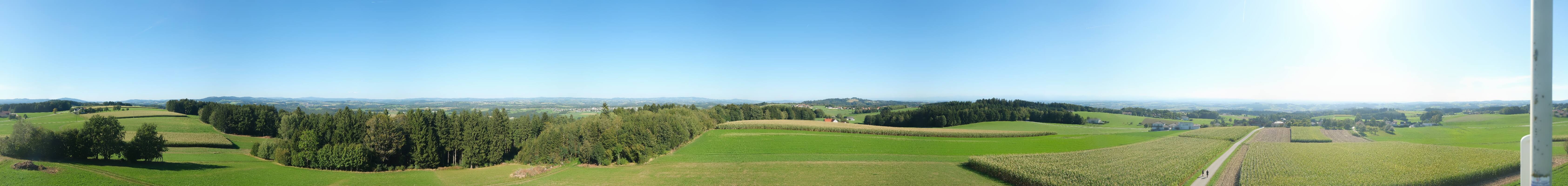 Archiv Foto Webcam Sankt Agatha - Pyramide am Etzinger Hügel