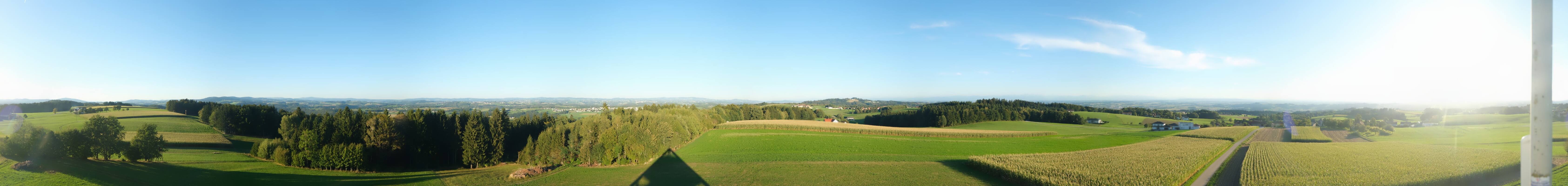 Archiv Foto Webcam Sankt Agatha - Pyramide am Etzinger Hügel