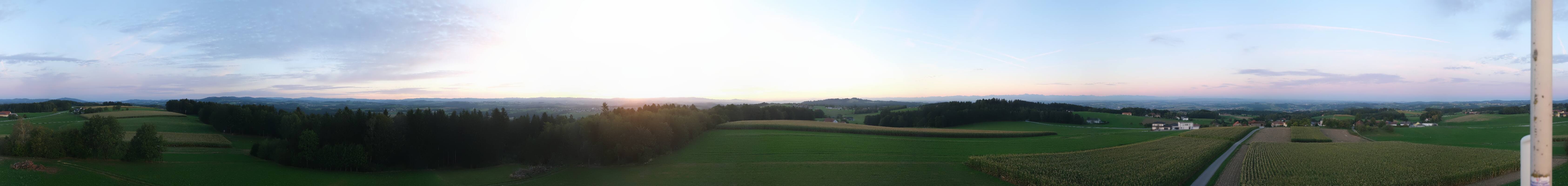 Archiv Foto Webcam Sankt Agatha - Pyramide am Etzinger Hügel