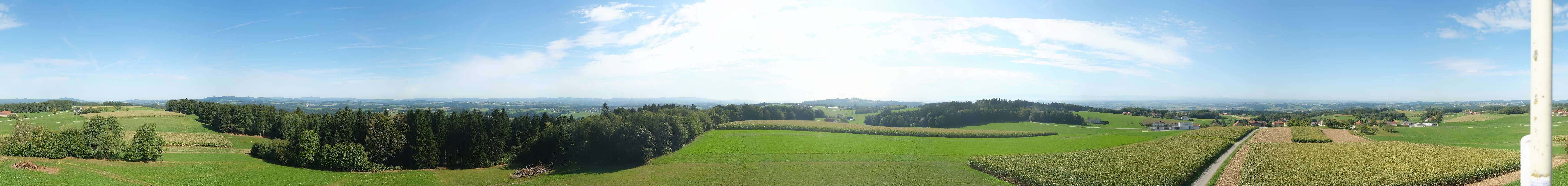 Archiv Foto Webcam Sankt Agatha - Pyramide am Etzinger Hügel