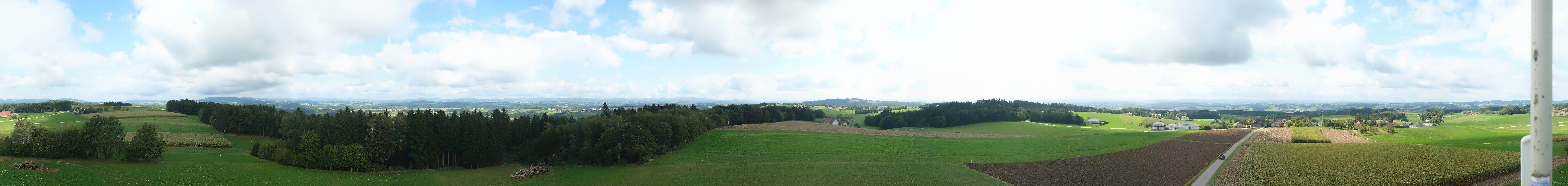 Archiv Foto Webcam Sankt Agatha - Pyramide am Etzinger Hügel