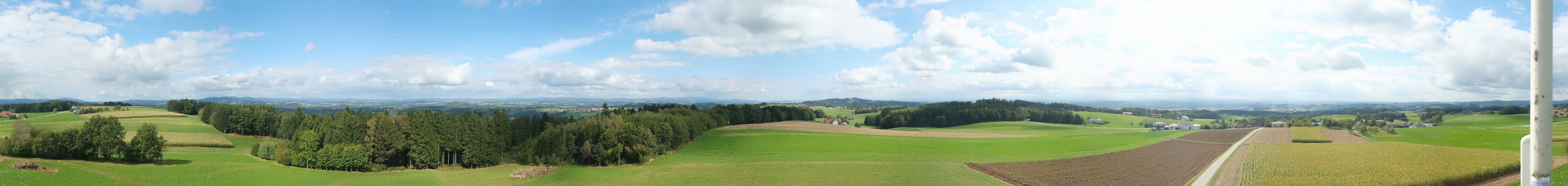 Archiv Foto Webcam Sankt Agatha - Pyramide am Etzinger Hügel