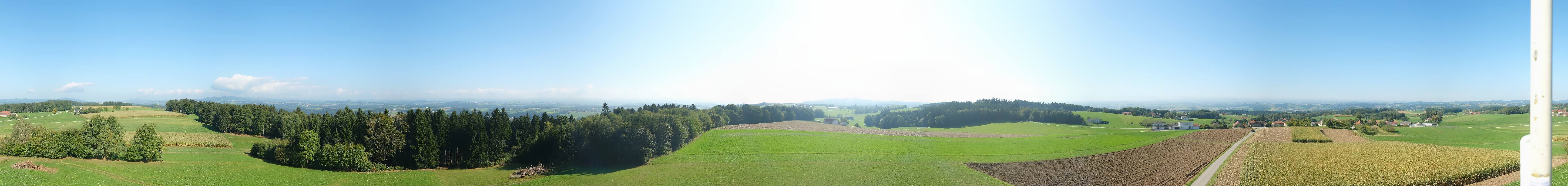 Archiv Foto Webcam Sankt Agatha - Pyramide am Etzinger Hügel