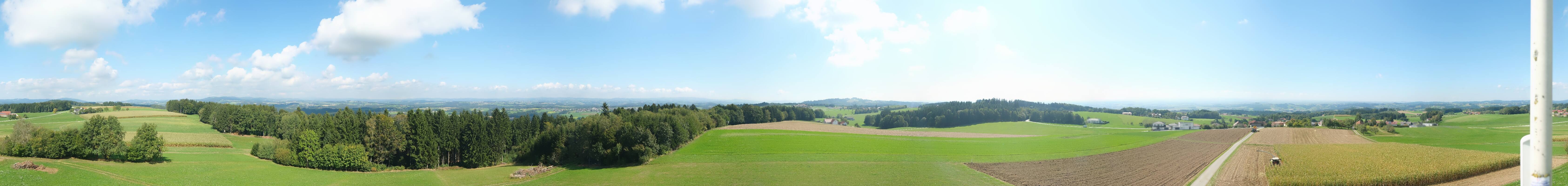 Archiv Foto Webcam Sankt Agatha - Pyramide am Etzinger Hügel