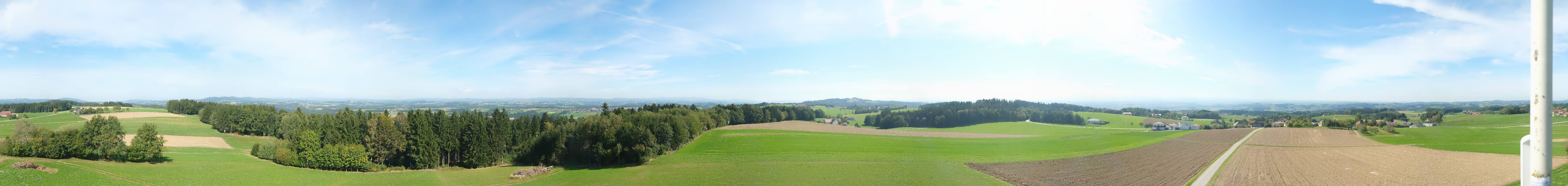 Archiv Foto Webcam Sankt Agatha - Pyramide am Etzinger Hügel