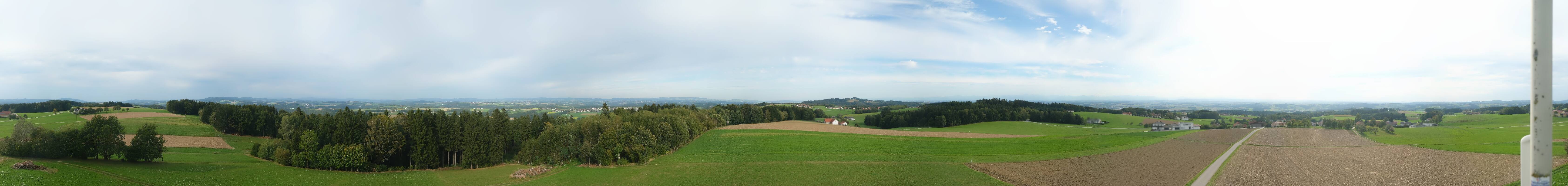 Archiv Foto Webcam Sankt Agatha - Pyramide am Etzinger Hügel