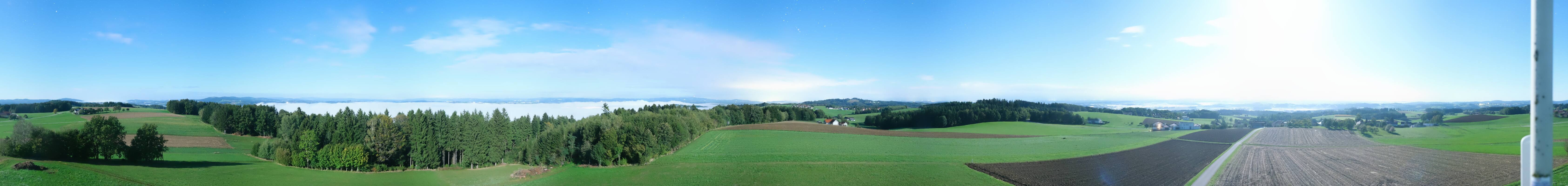 Archiv Foto Webcam Sankt Agatha - Pyramide am Etzinger Hügel