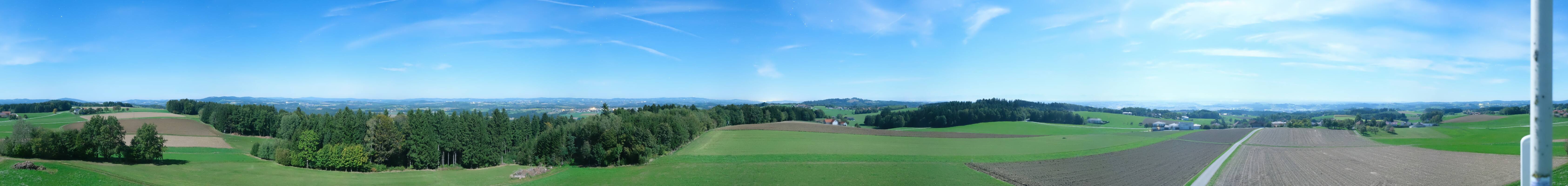 Archiv Foto Webcam Sankt Agatha - Pyramide am Etzinger Hügel