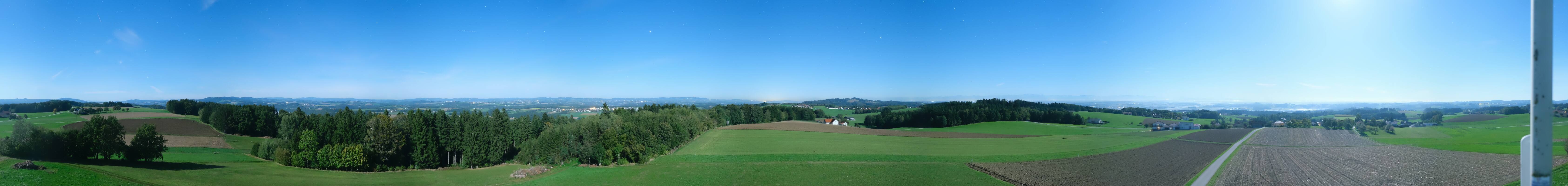 Archiv Foto Webcam Sankt Agatha - Pyramide am Etzinger Hügel