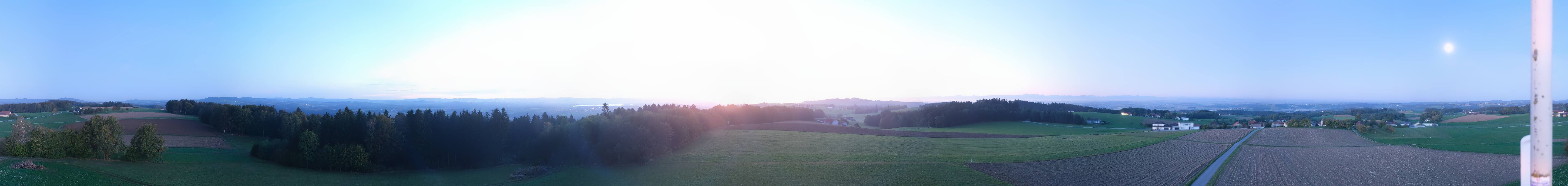 Archiv Foto Webcam Sankt Agatha - Pyramide am Etzinger Hügel