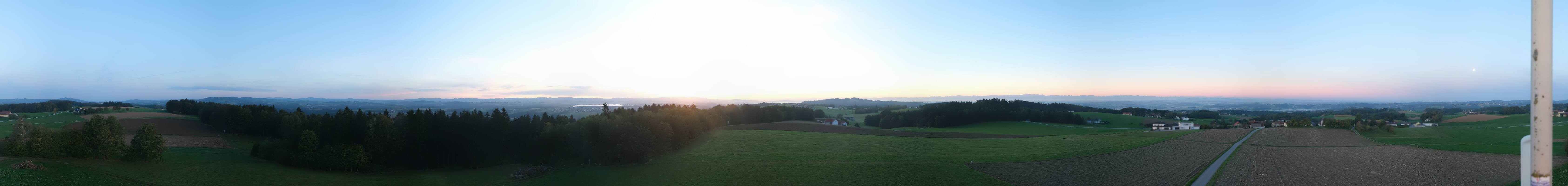 Archiv Foto Webcam Sankt Agatha - Pyramide am Etzinger Hügel