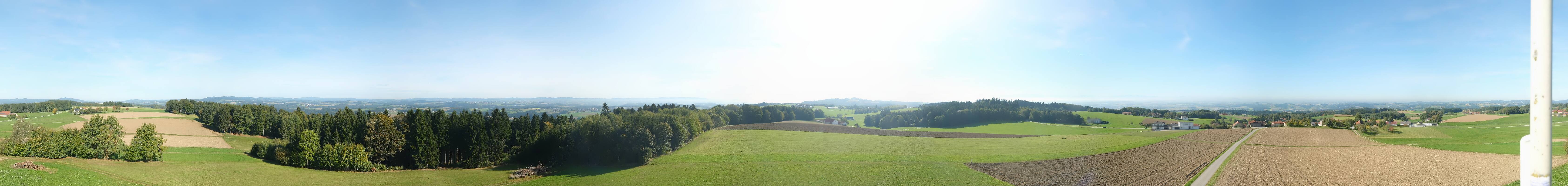 Archiv Foto Webcam Sankt Agatha - Pyramide am Etzinger Hügel