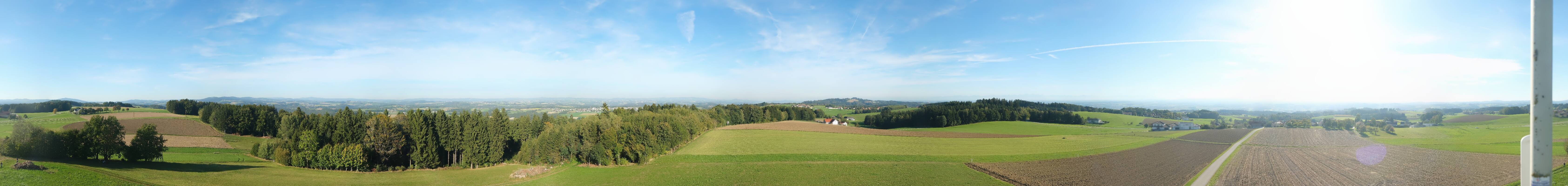 Archiv Foto Webcam Sankt Agatha - Pyramide am Etzinger Hügel