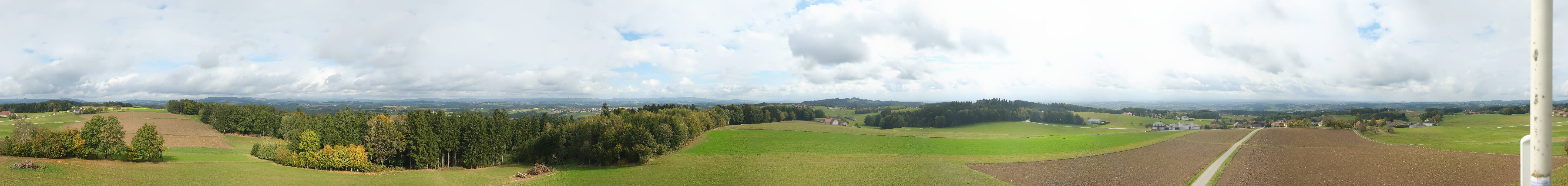 Archiv Foto Webcam Sankt Agatha - Pyramide am Etzinger Hügel