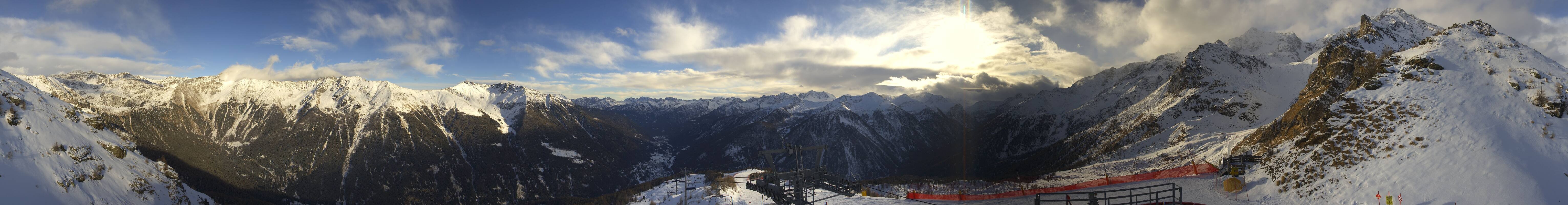 Archiv Foto Webcam Val di Sole - Bergstation Saroden Pejo