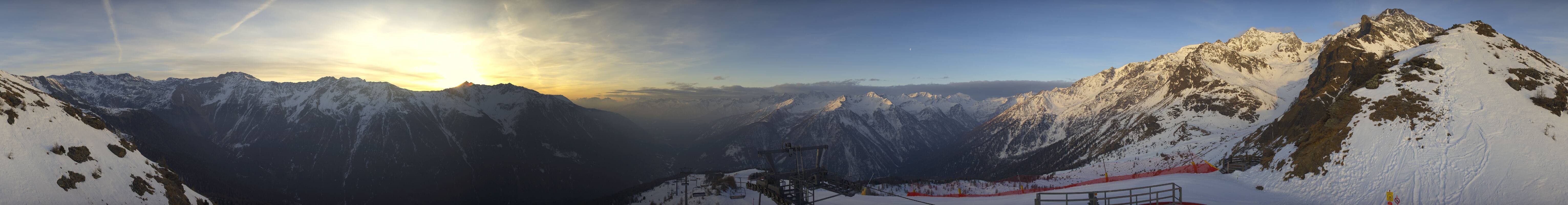 Archiv Foto Webcam Val di Sole - Bergstation Saroden Pejo