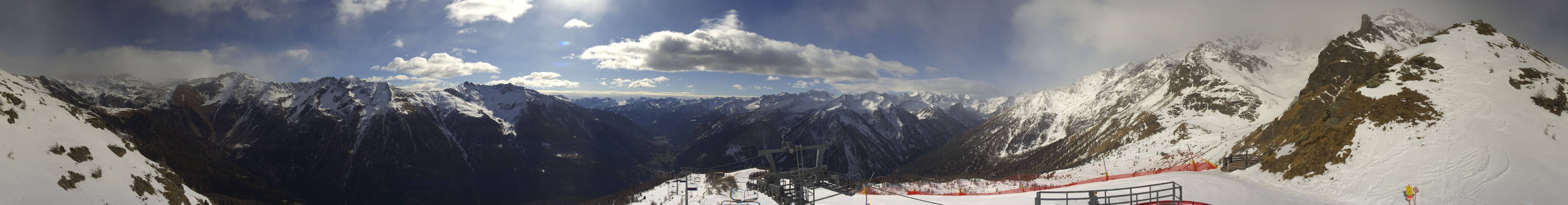 Archiv Foto Webcam Val di Sole - Bergstation Saroden Pejo