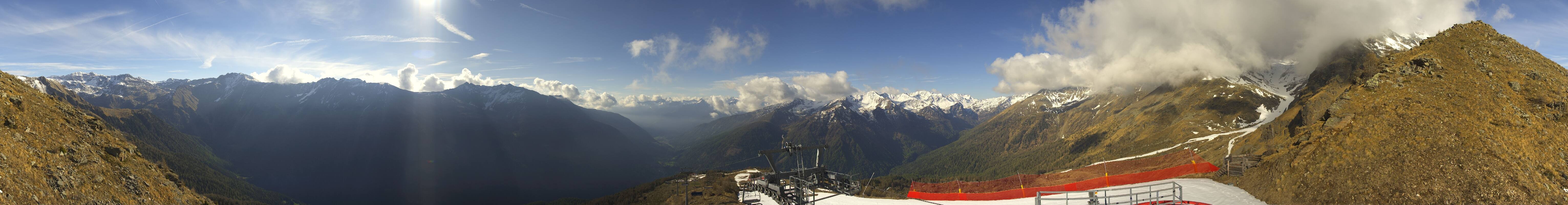 Archiv Foto Webcam Val di Sole - Bergstation Saroden Pejo