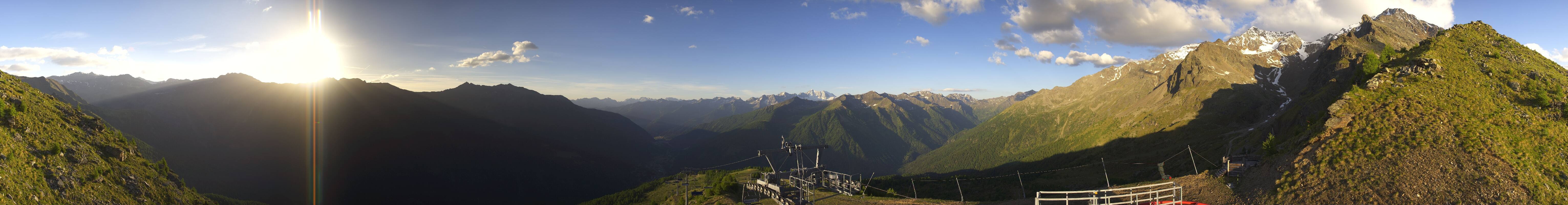 Archiv Foto Webcam Val di Sole - Bergstation Saroden Pejo