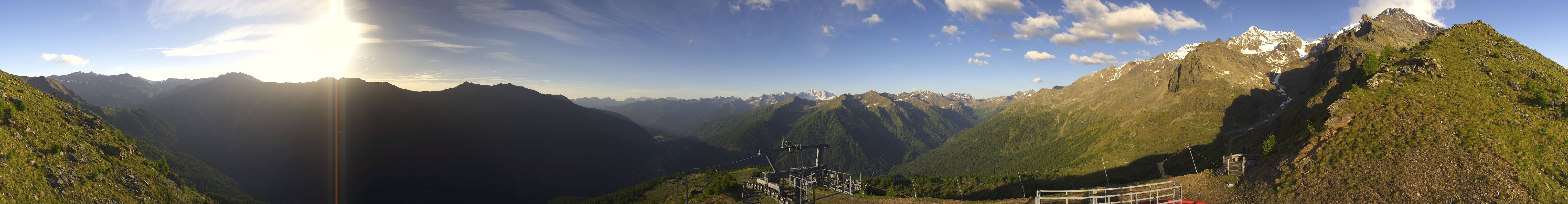 Archiv Foto Webcam Val di Sole - Bergstation Saroden Pejo