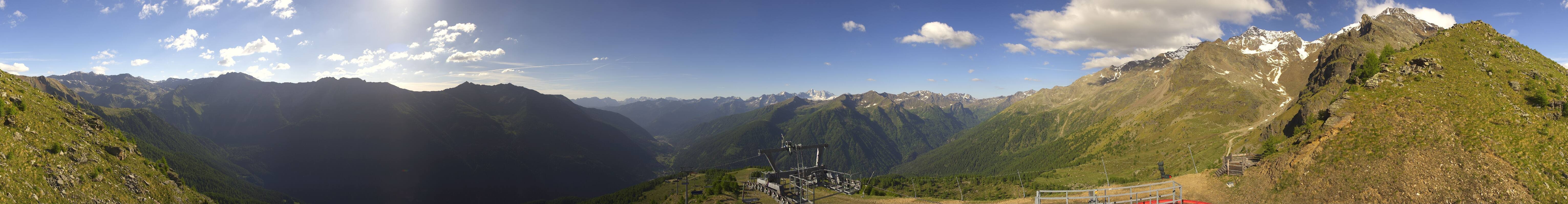 Archiv Foto Webcam Val di Sole - Bergstation Saroden Pejo