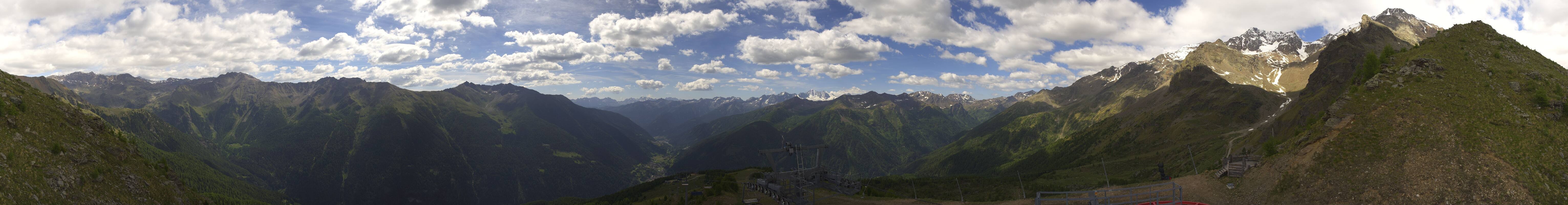 Archiv Foto Webcam Val di Sole - Bergstation Saroden Pejo