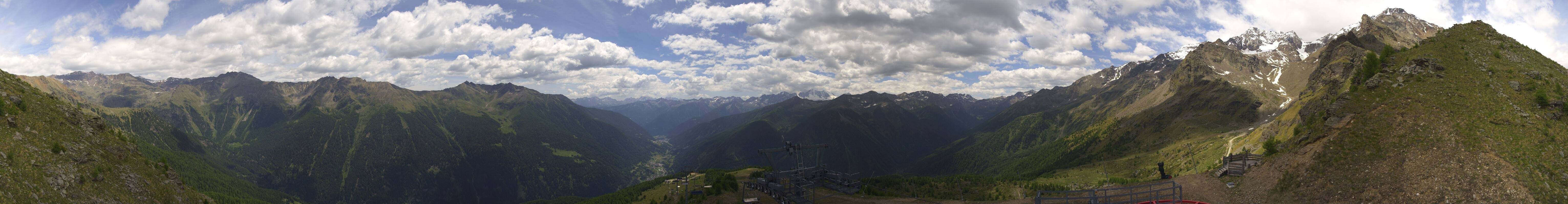 Archiv Foto Webcam Val di Sole - Bergstation Saroden Pejo