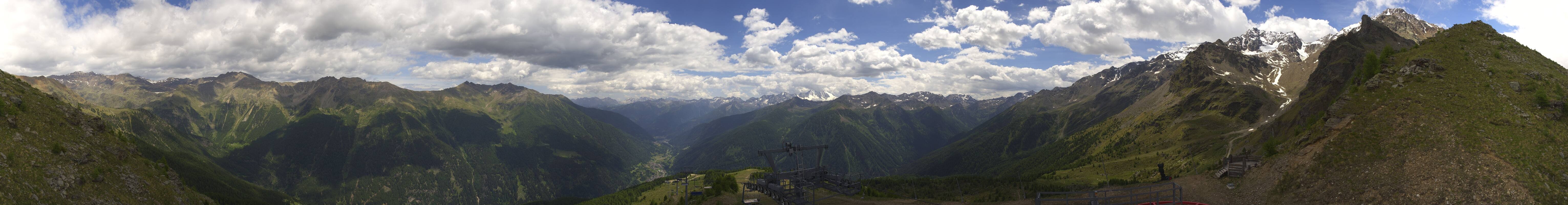Archiv Foto Webcam Val di Sole - Bergstation Saroden Pejo