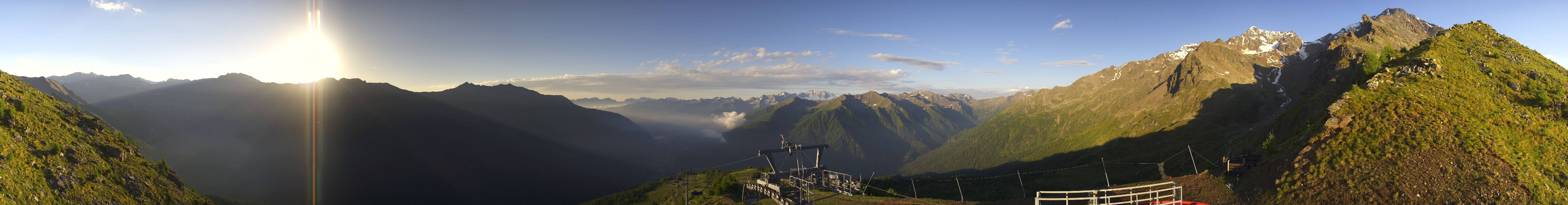 Archiv Foto Webcam Val di Sole - Bergstation Saroden Pejo