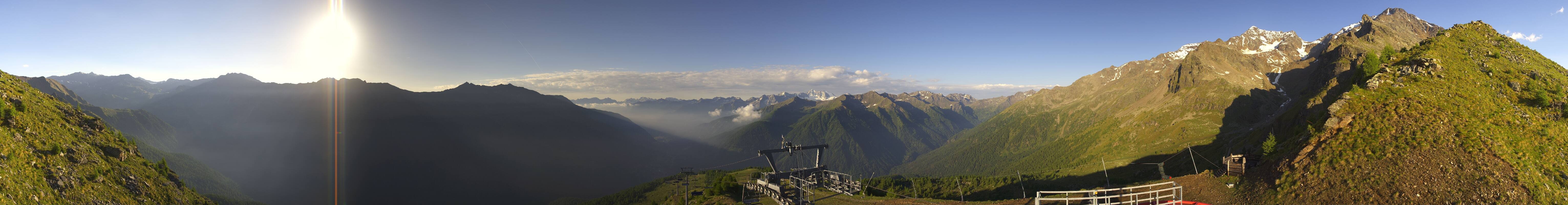 Archiv Foto Webcam Val di Sole - Bergstation Saroden Pejo