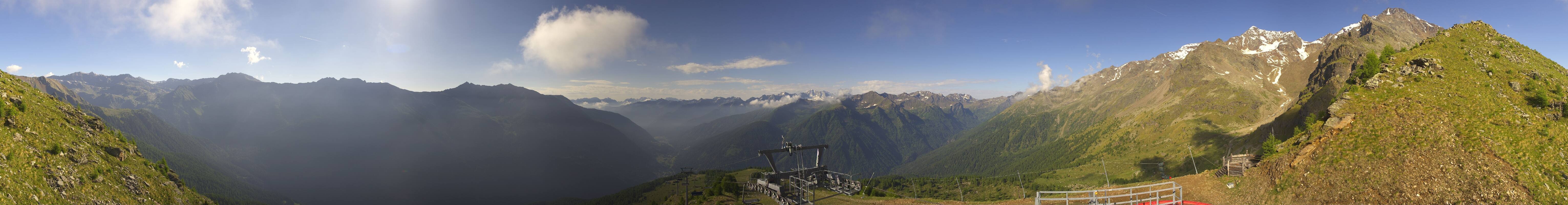 Archiv Foto Webcam Val di Sole - Bergstation Saroden Pejo