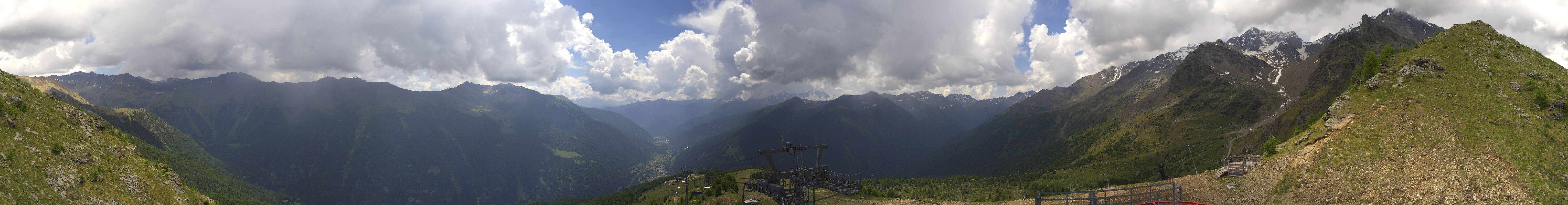 Archiv Foto Webcam Val di Sole - Bergstation Saroden Pejo