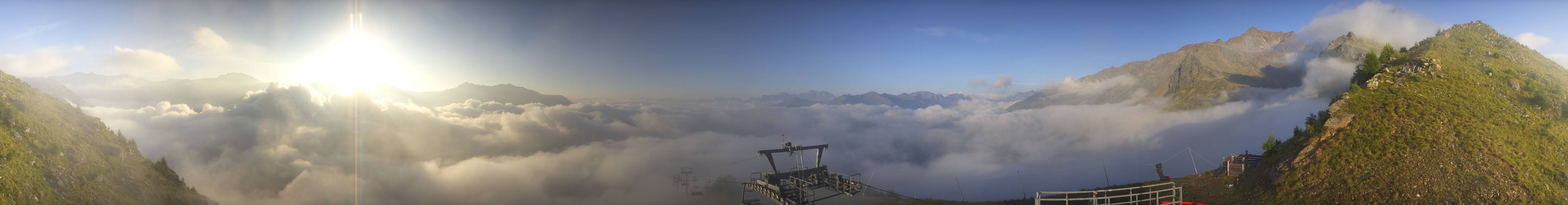 Archiv Foto Webcam Val di Sole - Bergstation Saroden Pejo