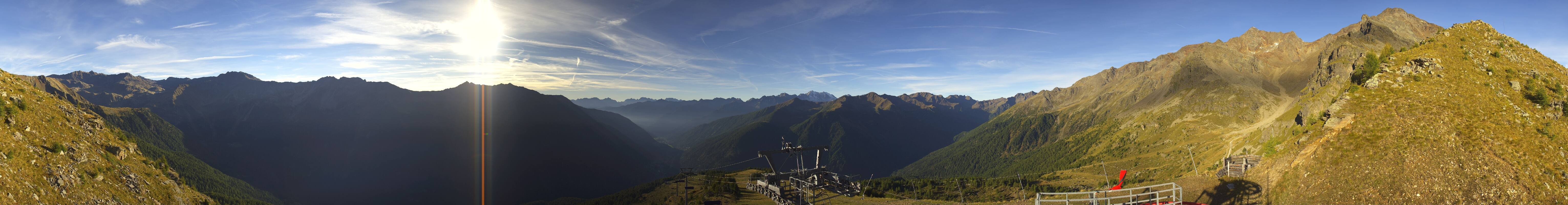Archiv Foto Webcam Val di Sole - Bergstation Saroden Pejo