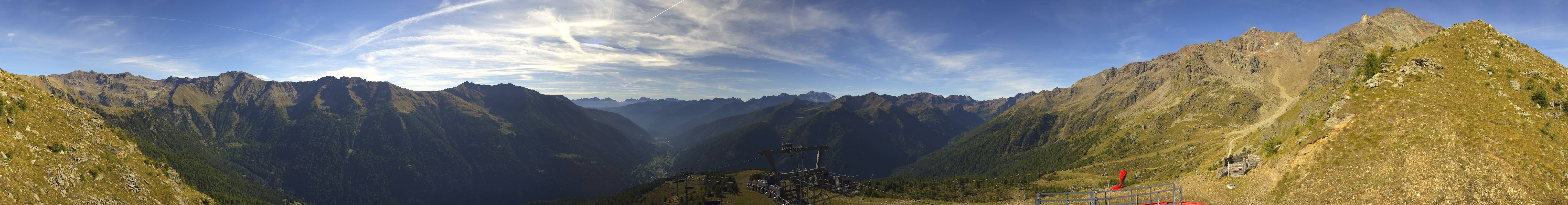 Archiv Foto Webcam Val di Sole - Bergstation Saroden Pejo