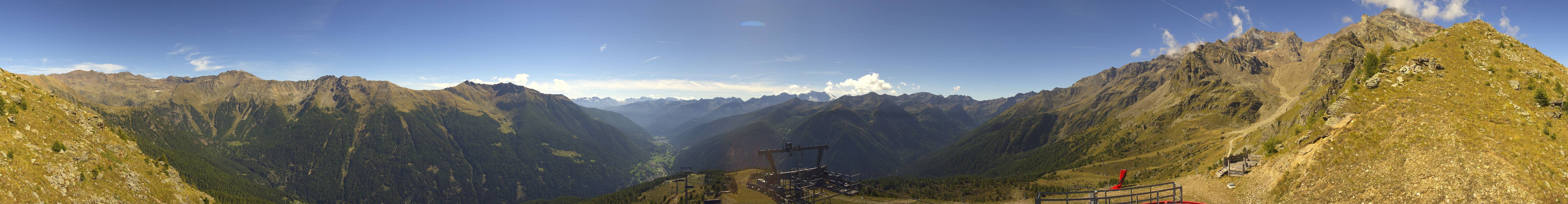 Archiv Foto Webcam Val di Sole - Bergstation Saroden Pejo