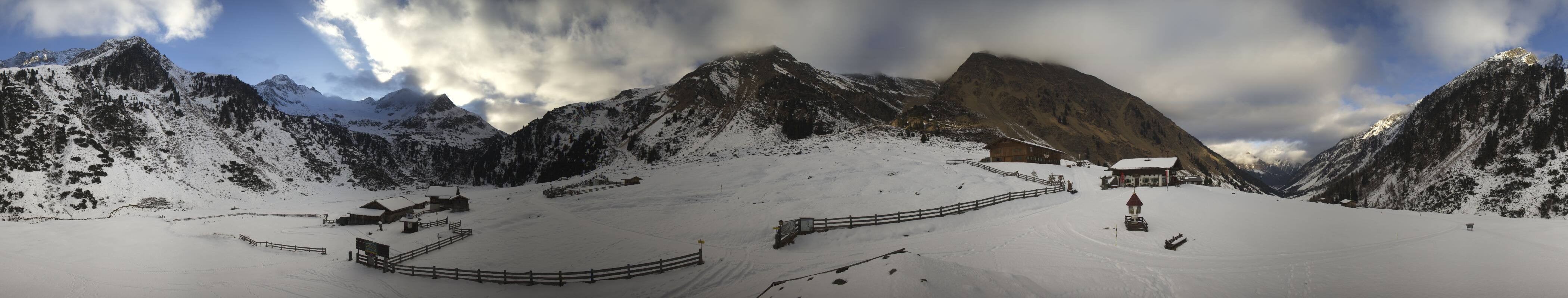 Archiv Foto Webcam Oberiss Alm im Stubaier Oberbergtal