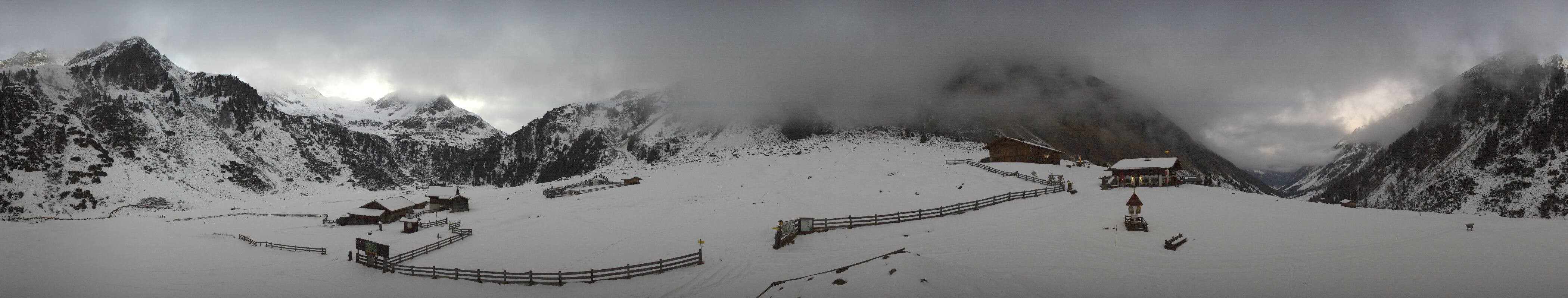 Archiv Foto Webcam Oberiss Alm im Stubaier Oberbergtal