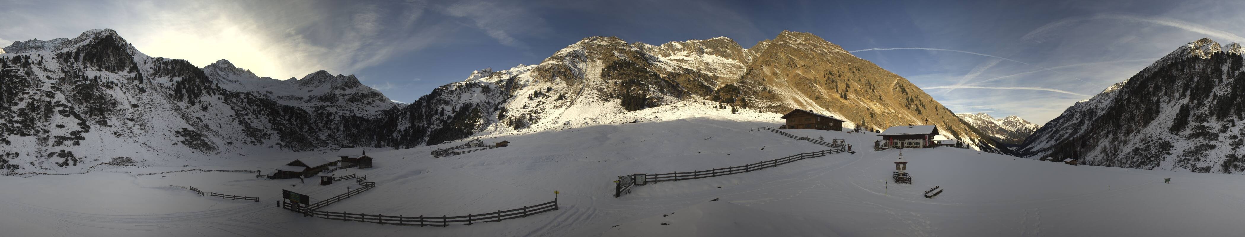 Archiv Foto Webcam Oberiss Alm im Stubaier Oberbergtal