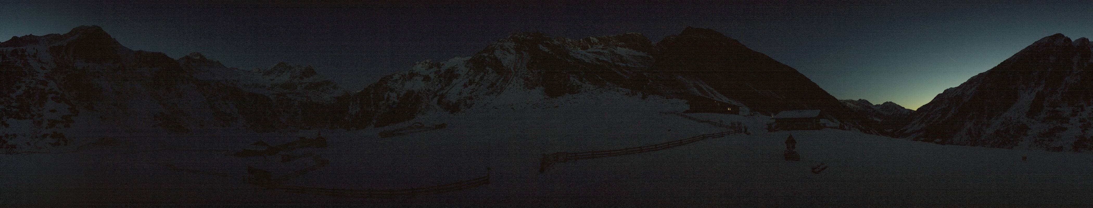 Archiv Foto Webcam Oberiss Alm im Stubaier Oberbergtal